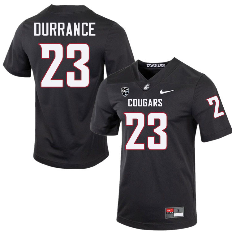 Matthew Durrance WSU Cougars Jersey.Washington State Cougars #23 Matthew Durrance Jersey Youth-Charc